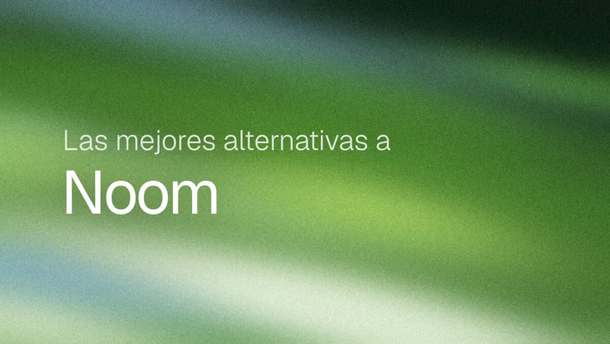 Mejores alternativas a Noom en 2026 (y gratis)