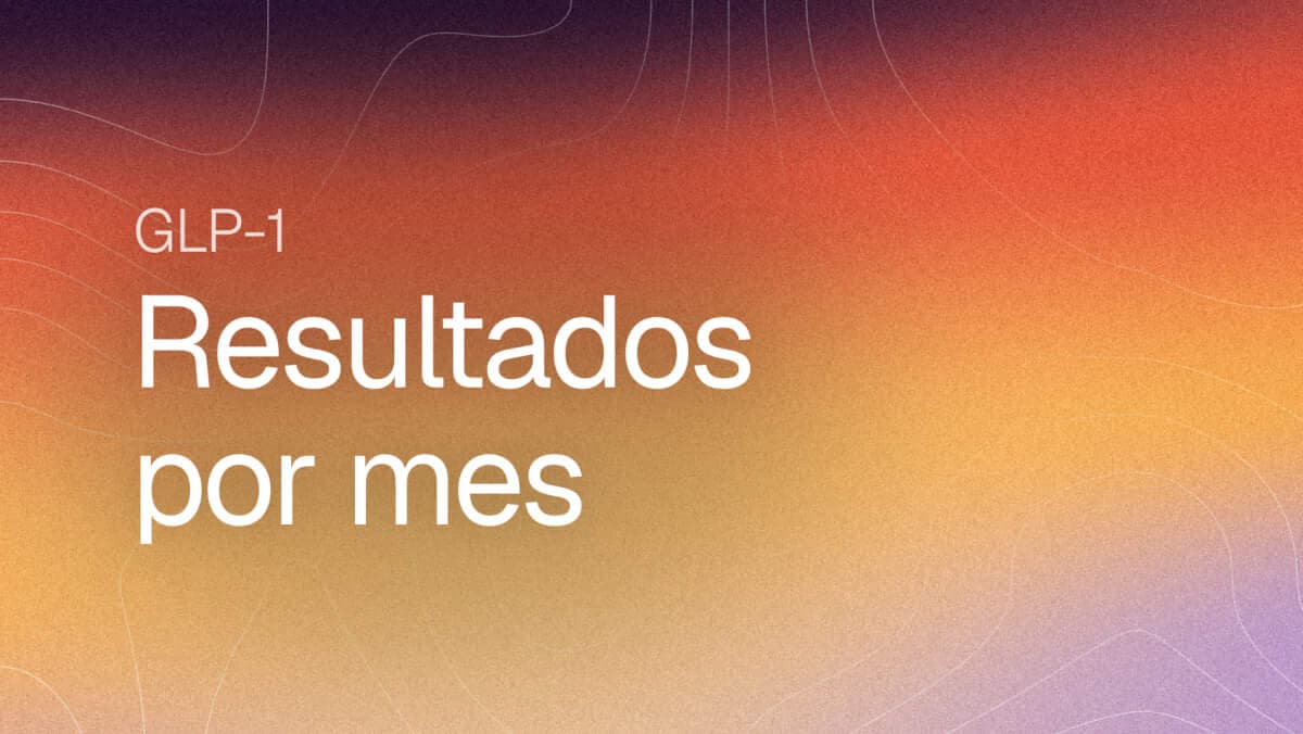 Resultados de GLP-1 mes a mes: lo que muestran los ensayos