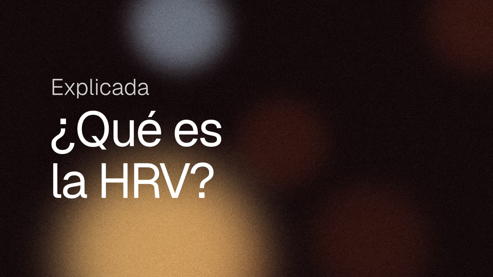 ¿Qué es la VFC (HRV)? La variabilidad de la frecuencia cardíaca explicada