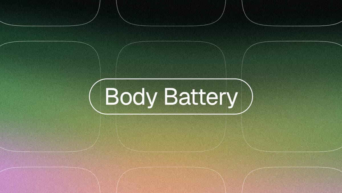Garmin Body Battery解説