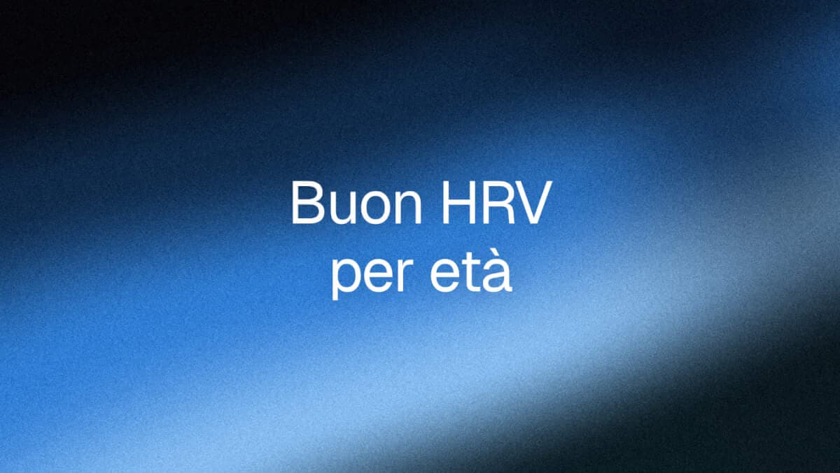 Buon HRV per età: cosa è normale e il tuo è sano?
