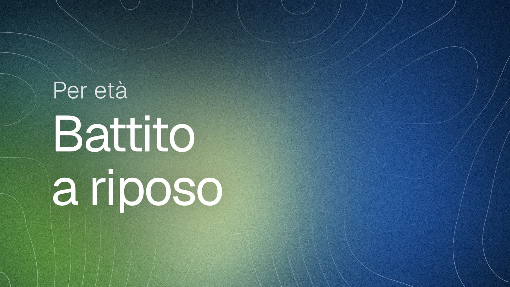 Frequenza cardiaca a riposo per età: tabella uomini e donne