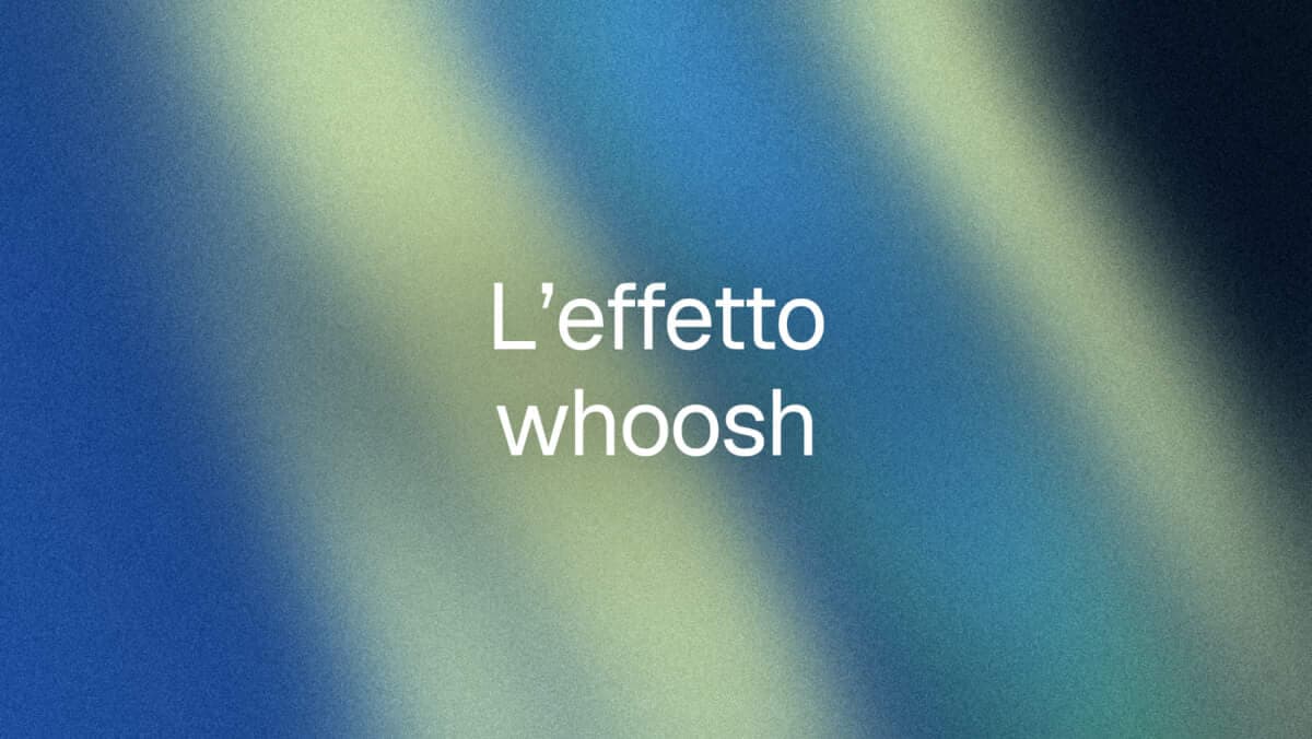 Effetto whoosh e dimagrimento: esiste davvero?