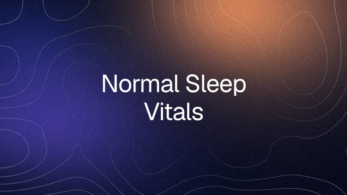 Normal Breathing Rate & Blood Oxygen While Sleeping