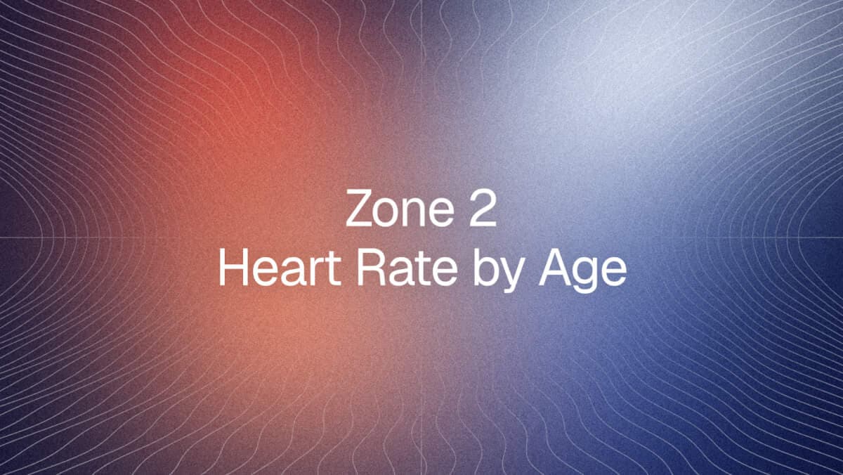 Zone 2 Heart Rate by Age: Chart, Calculator and How to Train