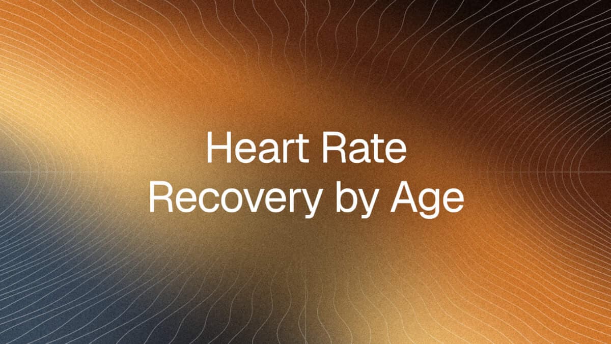 Heart Rate Recovery by Age: What's a Good Number?